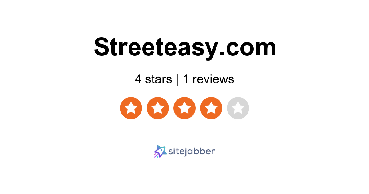 streeteasy-reviews-1-review-of-streeteasy-sitejabber