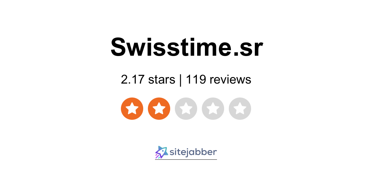 Swiss time sr sale