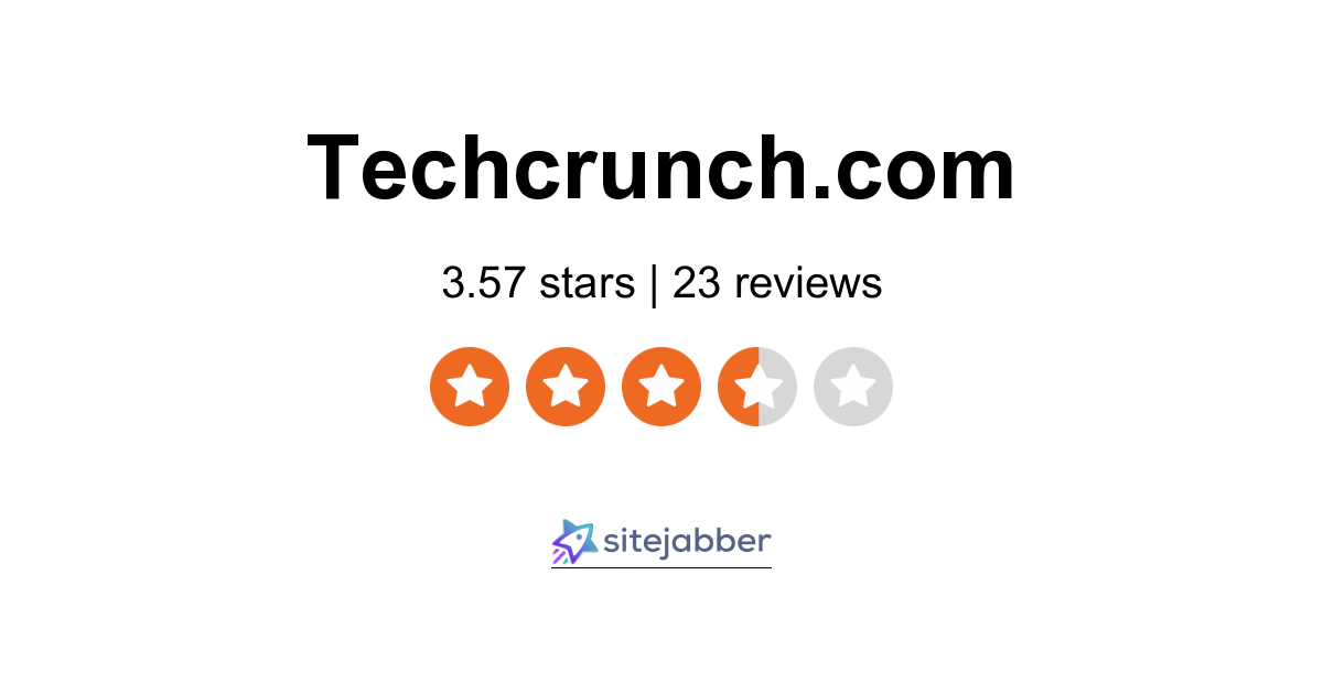 TechCrunch Reviews 22 Reviews of Sitejabber