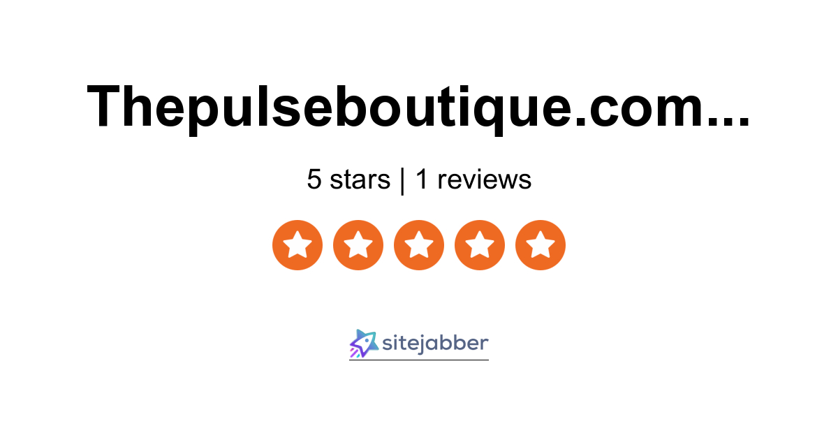 The Pulse Boutique Reviews 1 Review of Thepulseboutique