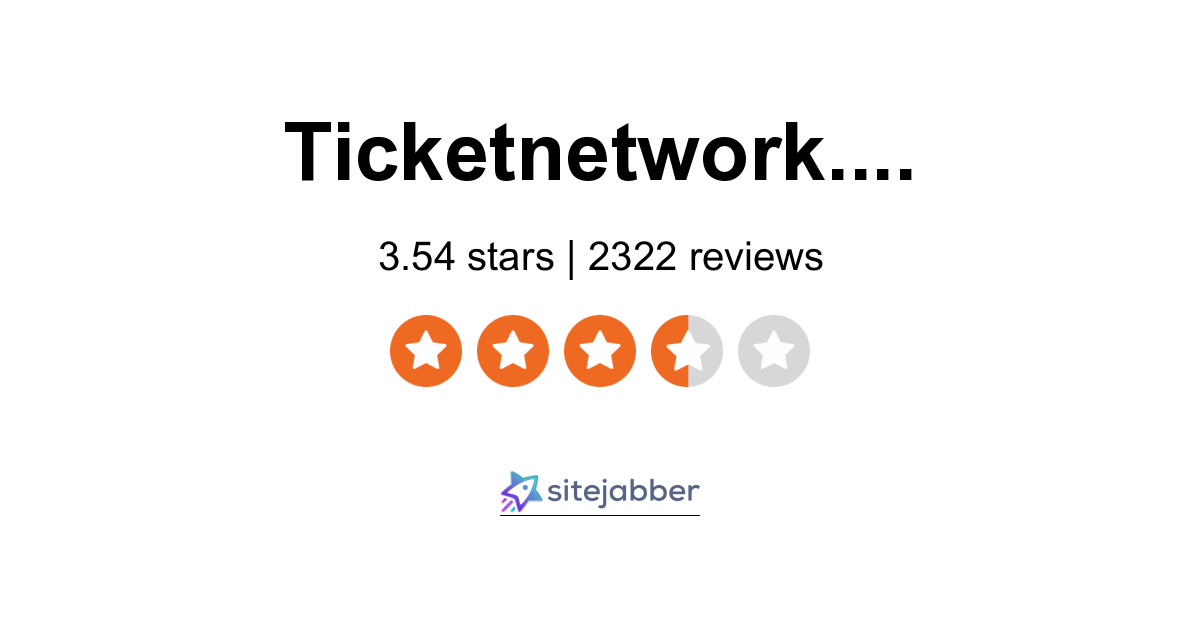 TicketNetwork Sports, Theater, and Concert Ticket Review