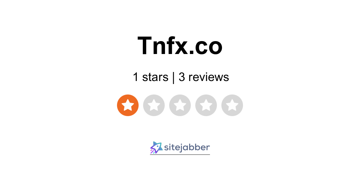 Tnfx.co Reviews - 2 Reviews of Tnfx.co | Sitejabber