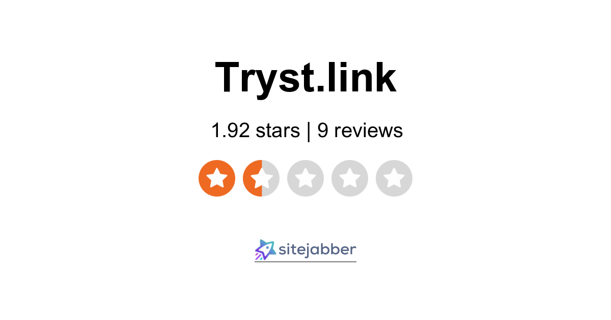 Tryst link Reviews 3 Reviews Of Tryst link Sitejabber