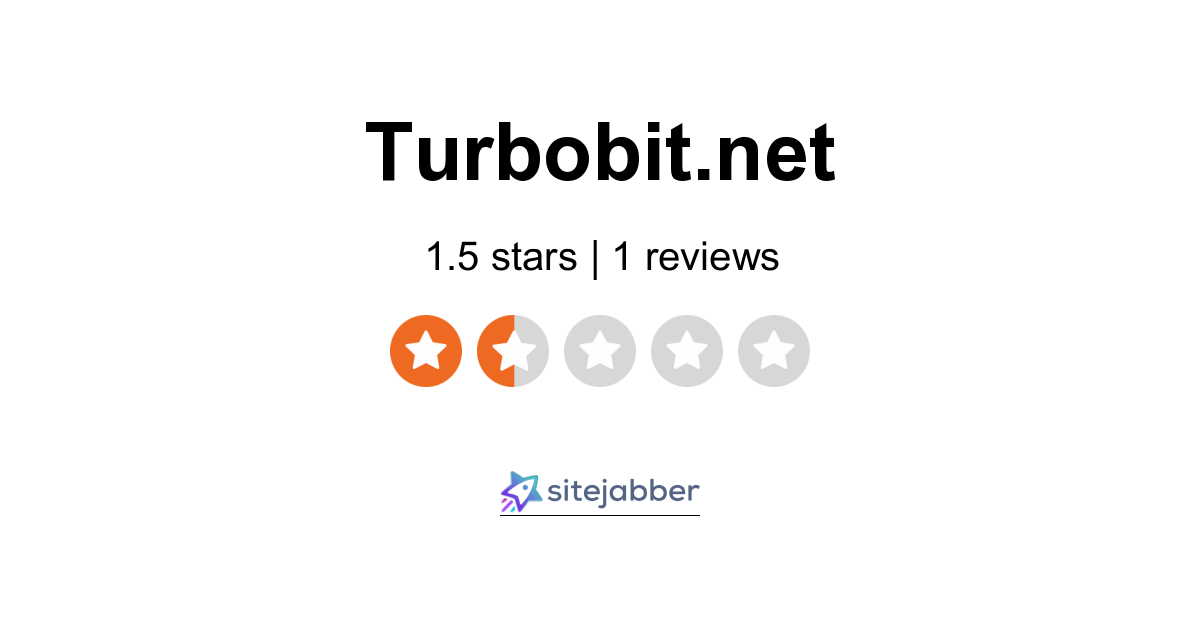 Turbobit Reviews 2 Reviews of Sitejabber