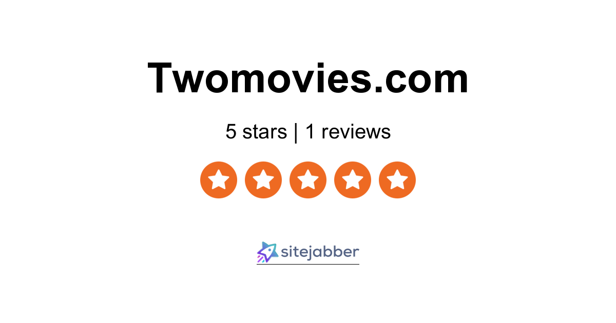 Twomovies Reviews - 1 Review of Twomovies.com | Sitejabber