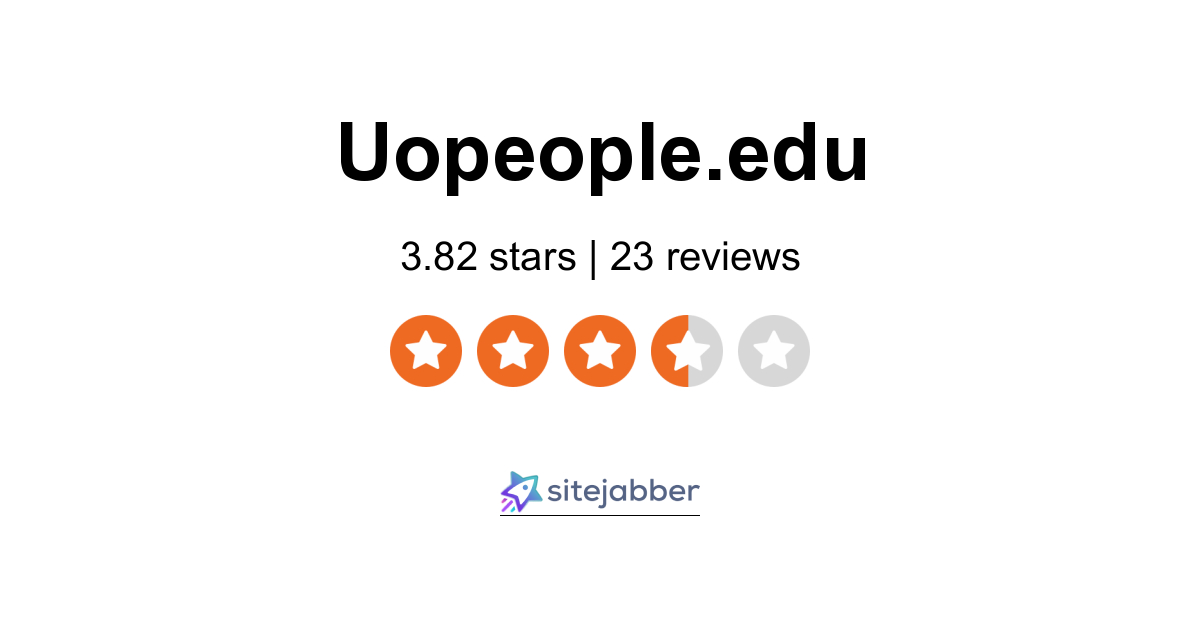 University of the People Reviews 20 Reviews of Uopeople.edu Sitejabber