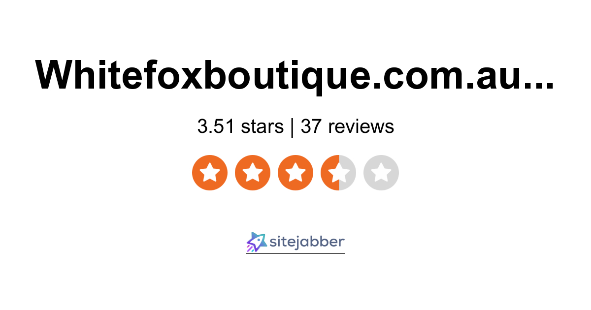 White Fox Boutique AU Reviews 34 Reviews of