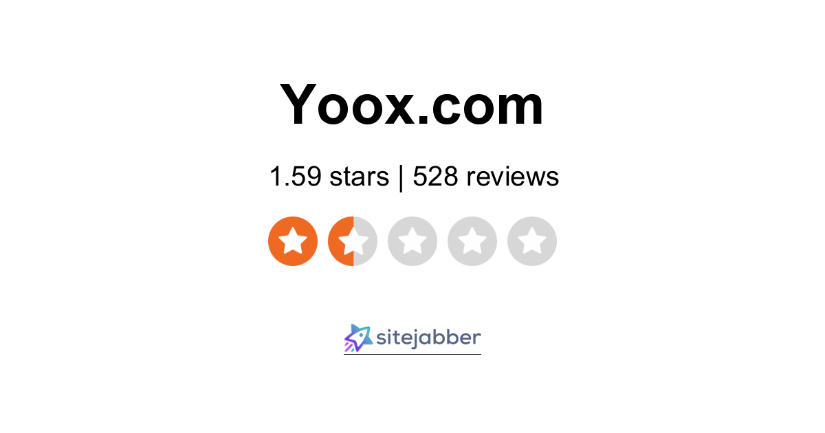 YOOX Reviews 528 Reviews of Yoox Sitejabber